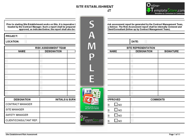 Enterprise Risk Register Template