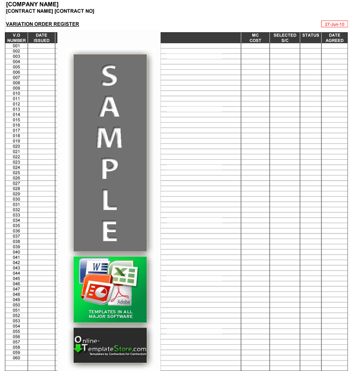 register templates