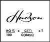 Hudson Formula