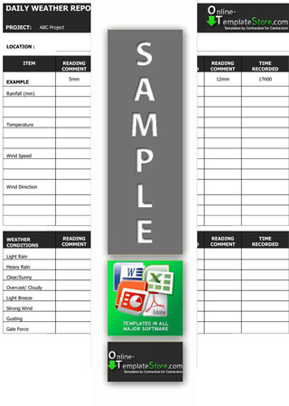 quality control construction template store construction punch list form