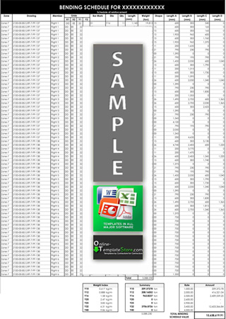 Bending Schedule Remeasure
